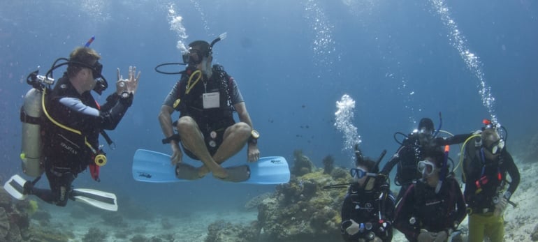 When Diving becomes Meditation