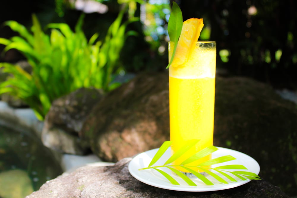 Detox drink, Atmosphere Resorts, Dauin, Philippines