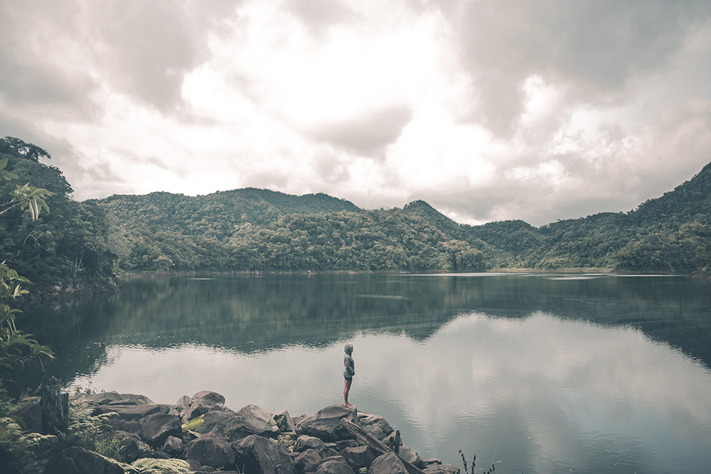 twin lakes - lake Balinsasayao