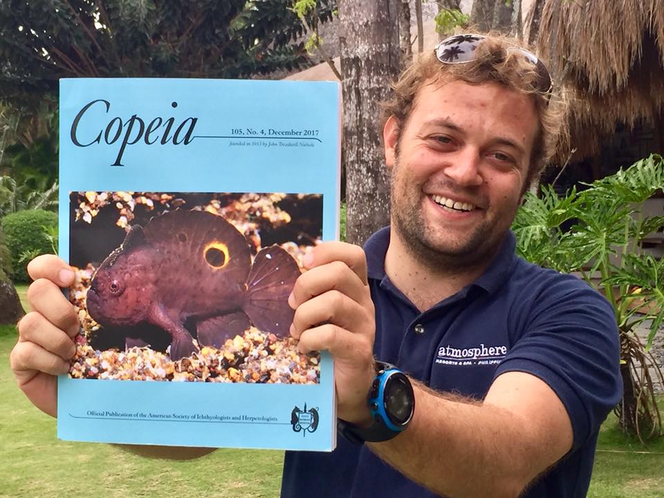 Copeia Marine Biologist frogfish front cover